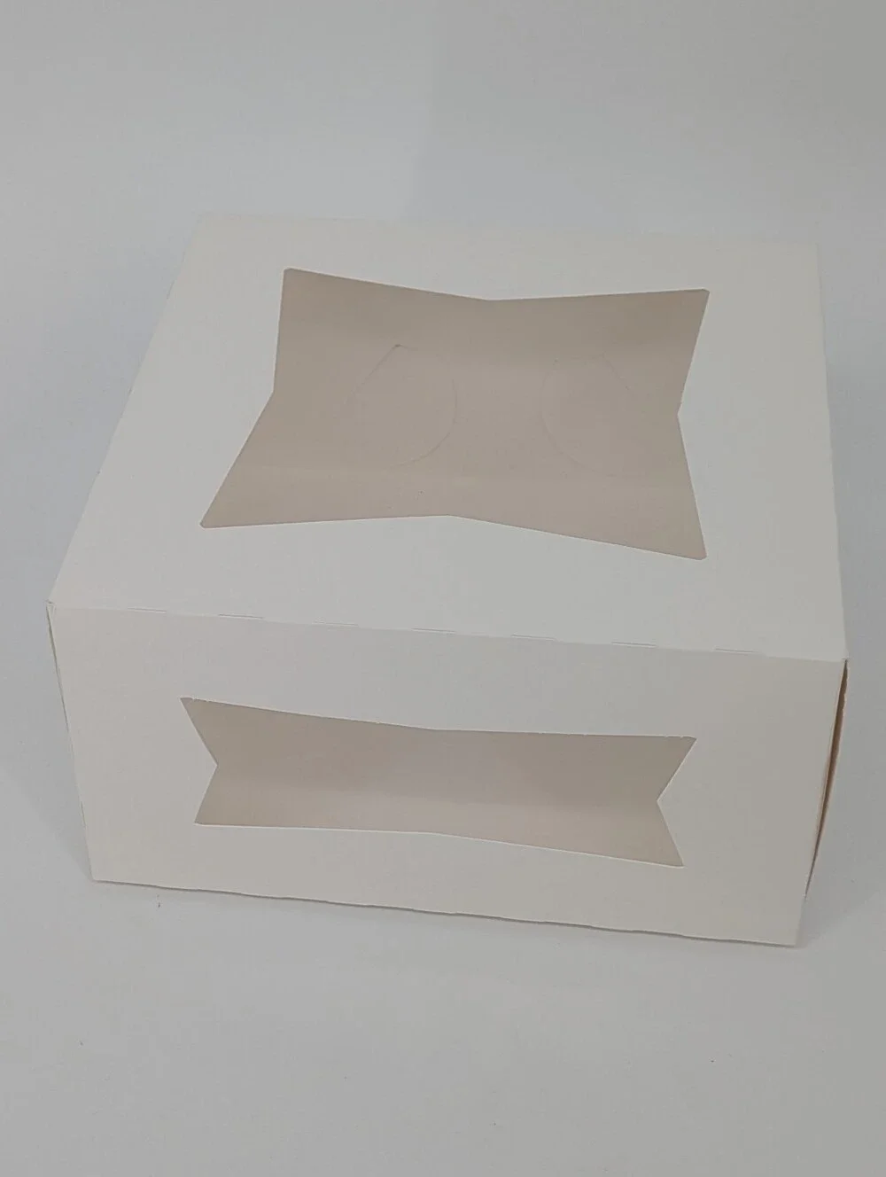 25 Cake Dessert Cookies Pie Boxes With Window White